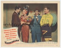 7b0856 COPACABANA LC #4 1947 Groucho Marx, Carmen Miranda, Andy Russell, Steve Cochran