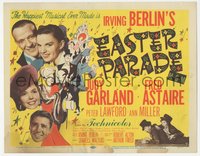 7b0762 EASTER PARADE TC 1948 Judy Garland, Fred Astaire, Irving Berlin, Al Hirschfeld art, rare!