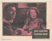 7b0873 FLAMINGO ROAD LC #8 1949 Michael Curtiz, close up of Joan Crawford & Zachary Scott!