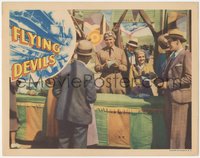 7b0874 FLYING DEVILS LC 1933 stunt pilot Bruce Cabot & Arline Judge giving out photos, ultra rare!