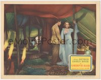 7b0878 GARDEN OF ALLAH LC 1936 Charles Boyer stands by beautiful Marlene Dietrich in huge tent!