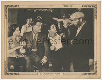 7b0905 KICK IN LC 1922 Betty Compson & Bert Lytell watch Gareth Hughes confronted, ultra rare!