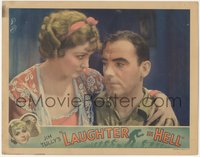 7b0910 LAUGHTER IN HELL LC 1933 romantic close up of Pat O'Brien & Gloria Stuart, ultra rare!