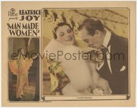 7b0926 MAN-MADE WOMEN LC 1928 close up of H.B. Warner kissing Leatrice Joy's hand, ultra rare!