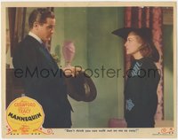 7b0927 MANNEQUIN LC 1938 Alan Curtis can't walk out on Joan Crawford so easily, ultra rare!