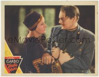 7b0933 MATA HARI LC R1938 Lionel Barrymore tells traitor & assassin Greta Garbo she will die, rare!