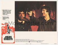 7b0934 MEAN STREETS LC #5 1973 great image of crazy Robert De Niro pointing gun, Martin Scorsese!