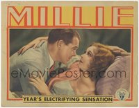 7b0938 MILLIE LC 1931 Helen Twelvetrees as mother who kills a man with good reason, ultra rare!