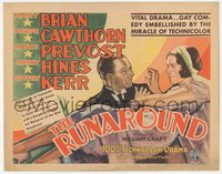 7b0793 RUNAROUND TC 1931 Mary Brian in a gay comedy embellished by Technicolor miracle, ultra rare!