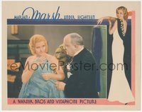 7b1046 UNDER EIGHTEEN LC 1931 pretty Marian Marsh covers herself as man talks to her, ultra rare!