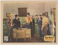 7b1062 WESTWARD HO LC 1935 sheriff makes big John Wayne & others put their hands up, ultra rare!