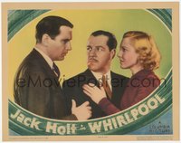 7b1067 WHIRLPOOL LC 1934 Jack Holt meets daughter Jean Arthur after 20 years in prison, ultra rare!