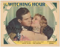 7b1072 WITCHING HOUR LC 1934 best portrait of young lovers Tom Brown & Judith Allen, ultra rare!