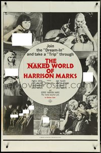 7b0571 NAKED WORLD OF HARRISON MARKS 1sh 1965 join the Dream-In and take a Trip, sexy images!