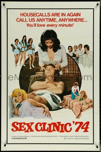 7b0644 SEX CLINIC '74 1sh 1974 wild sexy images, call us anytime... you'll love every minute!