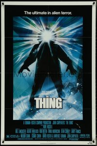 7b0700 THING 1sh 1982 John Carpenter classic sci-fi horror, Struzan, new credit design!