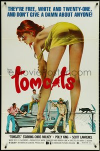 7b0704 TOMCATS 1sh 1977 classic super sexy artwork, they don't give a damn about anyone!