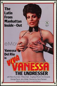 7b0724 VIVA VANESSA 1sh 1984 sexy Vanessa Del Rio is the Latin from Manhattan, x-rated!