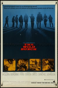 7b0732 WILD BUNCH 1sh 1969 Sam Peckinpah classic, William Holden & Ernest Borgnine