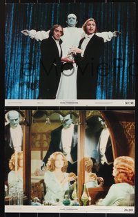 7b0165 YOUNG FRANKENSTEIN 8 color 11x14 stills 1974 Mel Brooks, Gene Wilder, Kahn, Marty Feldman!