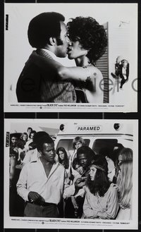 7b1546 BLACK EYE 7 8x10 stills 1974 Fred Williamson, the cane turns up, someone turns up dead!