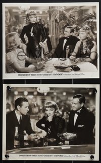 7b1541 MANPOWER 8 from 7x10 to 8.25x10 stills 1941 Edward G. Robinson, Marlene Dietrich, George Raft!