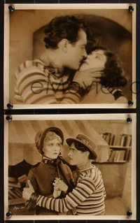 7b1579 SHOW 4 8x10 stills 1927 Tod Browning, John Gilbert with Renee Adoree, Dorothy Sebastian!