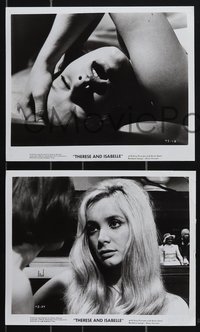 7b1543 THERESE & ISABELLE 8 8x10 stills 1968 Radley Metzger, lesbians Essy Persson & Anna Gael!