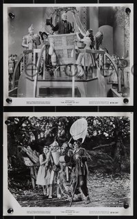 7b1559 WIZARD OF OZ 6 8x10 stills R1970 Victor Fleming, Judy Garland all-time classic!