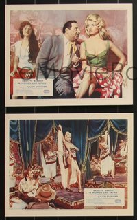 7b1347 WOMAN LIKE SATAN 8 color English FOH LCs 1960 La Femme et le Pantin, Brigitte Bardot!