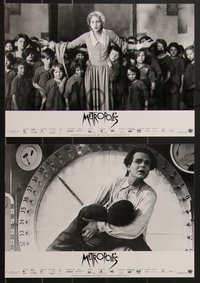 7b0174 METROPOLIS 4 German LCs R2011 Fritz Lang classic, Helm as the Maschinenmensch!