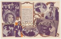 7b1323 QUEEN OF THE NIGHT CLUBS herald 1929 great stylized Gard art of Texas Guinan, ultra rare!