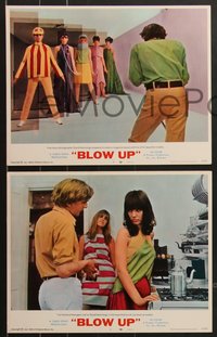 7b1246 BLOW-UP 5 LCs 1967 Michelangelo Antonioni, David Hemmings, Vanessa Redgrave!