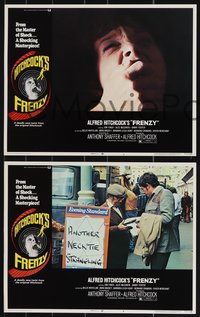 7b1137 FRENZY 8 LCs 1972 written by Anthony Shaffer, Alfred Hitchcock's shocking masterpiece!