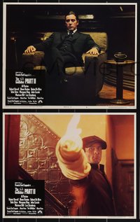 7b1142 GODFATHER PART II 8 LCs 1974 Al Pacino, Robert De Niro, Francis Ford Coppola classic!