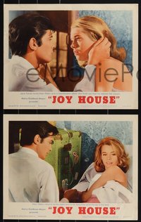 7b1169 JOY HOUSE 8 LCs 1964 Rene Clement's Les Felins, images of sexy Jane Fonda, Alain Delon!