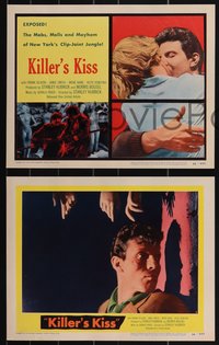 7b1172 KILLER'S KISS 8 LCs 1955 early Stanley Kubrick noir set in New York's Clip Joint Jungle!