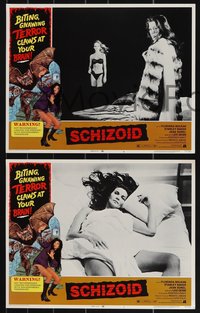 7b1179 LIZARD IN A WOMAN'S SKIN 8 LCs R1972 Una Lucertola con la pelle di donna, Lucio Fulci, Schizoid!