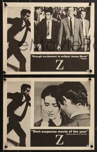 7b1263 Z 4 LCs 1969 Yves Montand, Jean-Louis Trintignant, Charles Denner, Costa-Gavras classic!