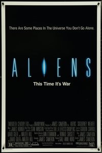 7c0230 ALIENS 1sh 1986 there are some places in the universe you don't go alone, this time it's war!