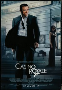 7c0285 CASINO ROYALE advance DS 1sh 2006 Daniel Craig as James Bond & sexy Eva Green!