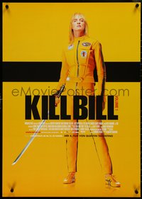 7c0112 KILL BILL: VOL. 1 German 2003 Quentin Tarantino, Uma Thurman, cool bloody design!