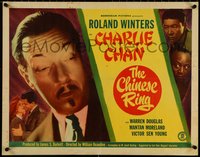 7c0936 CHINESE RING 1/2sh 1948 Roland Winters as Asian detective Charlie Chan, Moreland, rare!