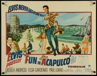 7c0948 FUN IN ACAPULCO 1/2sh 1963 Elvis Presley in fabulous Mexico, sexy Ursula Andress!