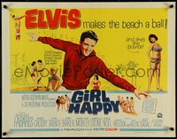 7c0951 GIRL HAPPY 1/2sh 1965 great image of Elvis Presley dancing, Shelley Fabares, rock & roll!