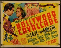 7c0955 HOLLYWOOD CAVALCADE style B 1/2sh 1939 Alice Faye, Don Ameche & many top stars, ultra rare!