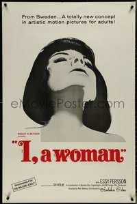 7c0388 I A WOMAN 1sh 1966 Jag - en kvinna, Radley Metzger, Essy Persson sex classic!