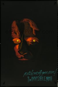 7c0149 INVISIBLE MAN teaser S2 poster 1998 James Whale, H.G. Wells, catch me if you can teaser art!