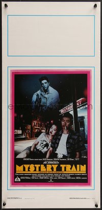 7c0693 MYSTERY TRAIN Italian locandina 1989 directed by Jim Jarmusch, Masatoshi Nagase, ultra rare!