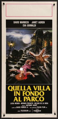 7c0701 RAT MAN Italian locandina 1988 Quella Villa in Fondo al Parco, ultra rare!